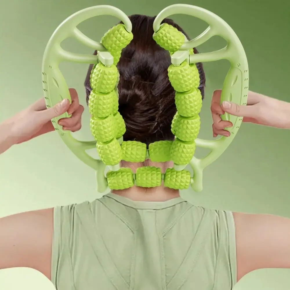 

Массажер для тела 29/23 Wheels Annular Leg Clamp с вращением на 360 градусов, ручной, от целлюлита, для глубокого массажа тканей, разглаживающий