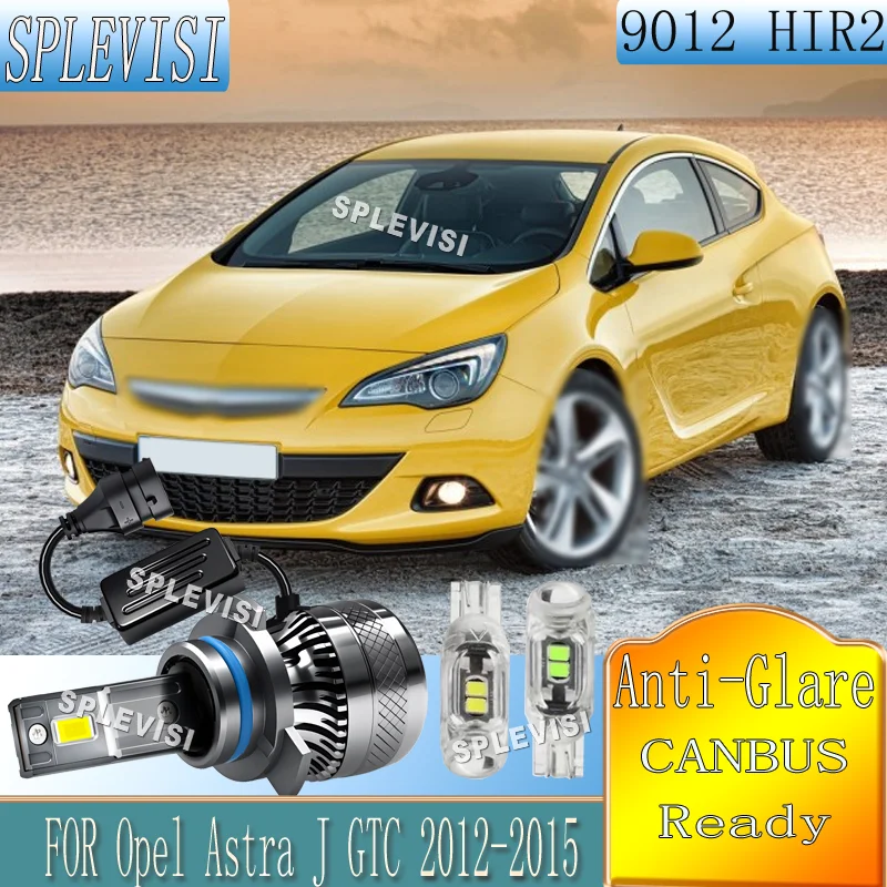 

9012 Warranty 2 Year Shakeproof and Long lasting up to 60,000 Hours Headlight LED Bulbs FOR Opel Astra J GTC 2012 2013 2014 2015