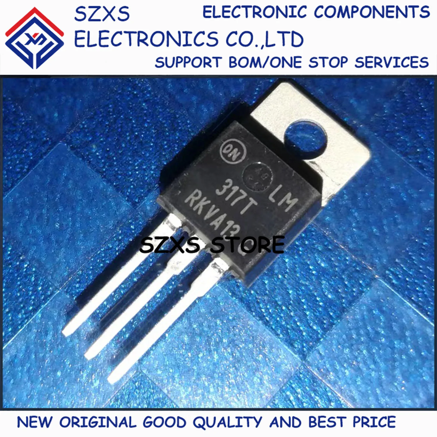 

New Original 10Pcs LM317T TO-220 Stabilized Voltage Regulator Transistor In Stock Electronic Components Good Quality
