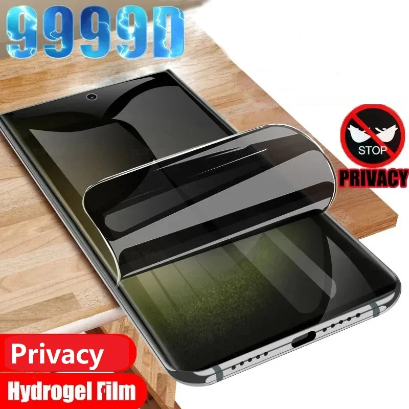 Anti-Spy Privacy Hydrogel Film Screen Protector For Infinix Note 40 Pro Smart 8 Pro Smart 8 Plus Smart 8 lndia