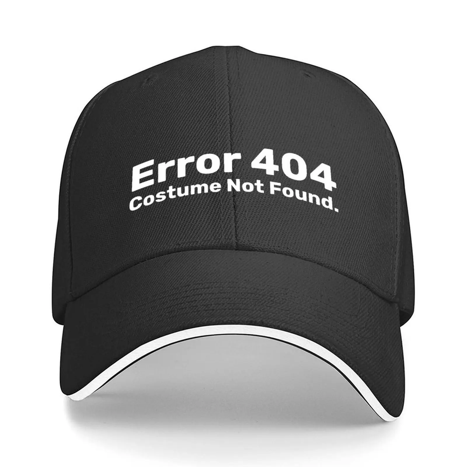 

Error 404 Costume Not Found - Funny Halloween Costume Baseball Cap summer hat luxury caps Golf Hat Mens Tennis Women's