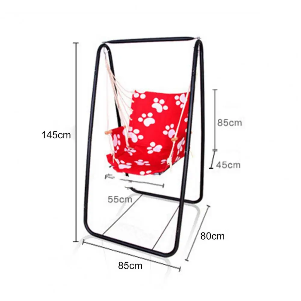 A-shaped Strong Load Bearing Anti-deformed Hammock Chair Stand Swing Seat Metal Support Rack (without Hammock Chair)
