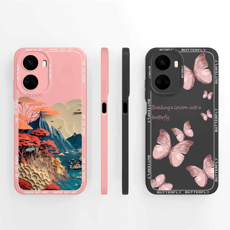 Custodie per Huawei nova 7i 9 9 SE 10 SE Fashion Woman Flower paraurti antigoccia in Silicone liquido per huawei nova 7i 9 9se 10se Funda