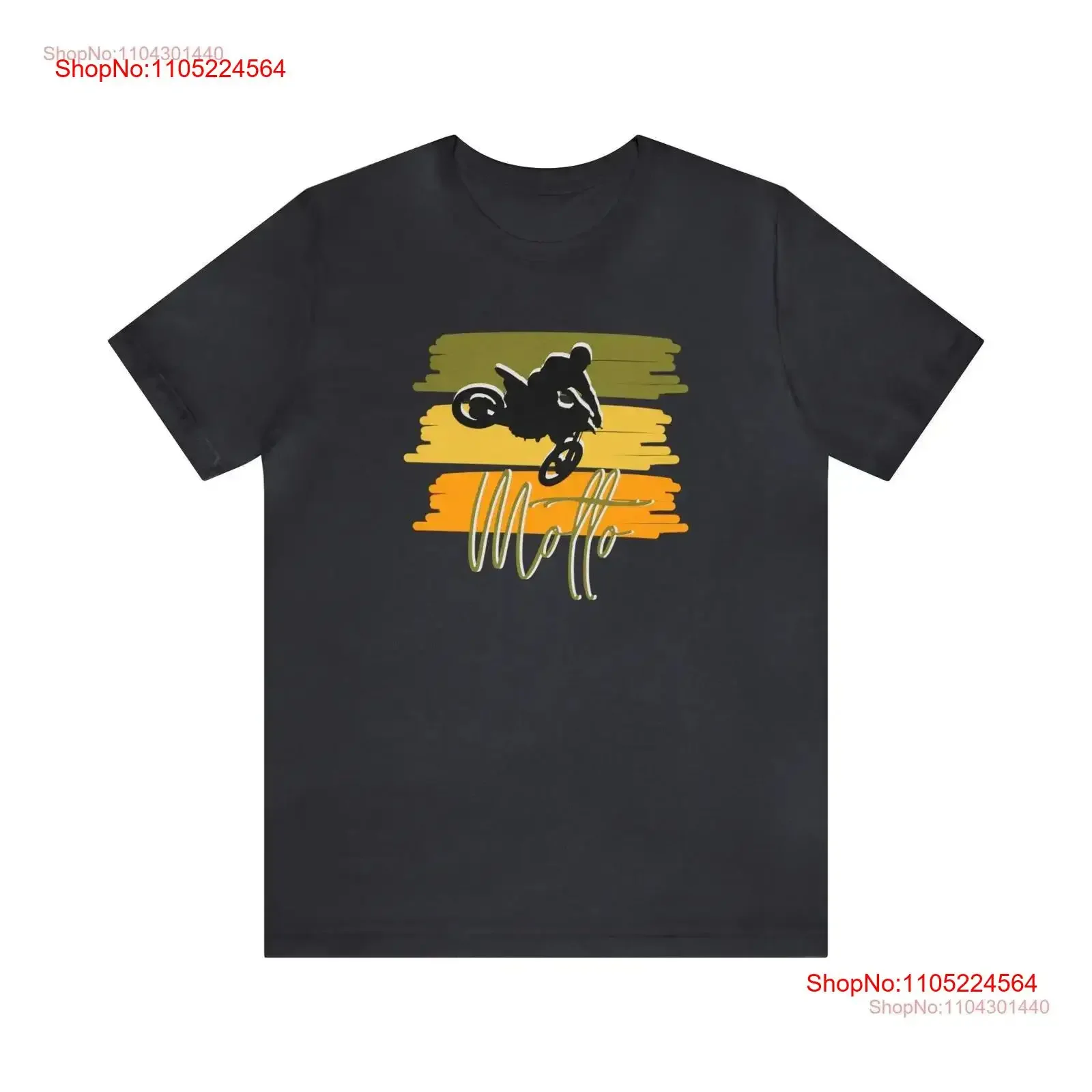 T Shirt Motto Motocross Air Jump vintage Washed homme designer clothes Stretched Comfortable Slightly fashion graphic