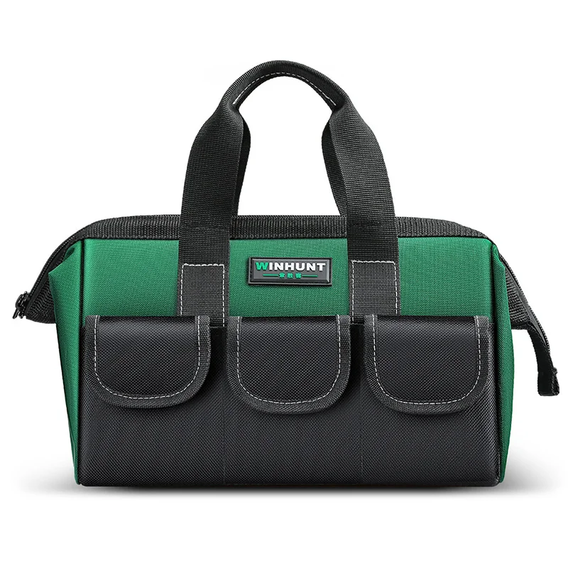 Nouveau sac à outils carré avec 30% plus de capacité, étanche, multi-poches, organisateur d'outils, pochette à outils pour seau d'outils d'électricien