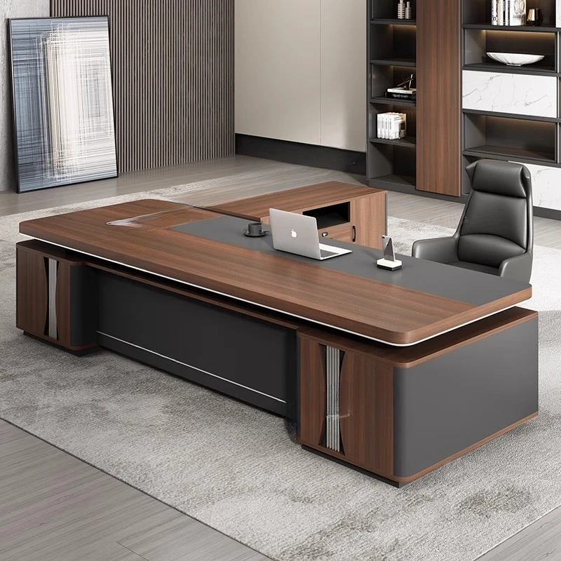 

Modern class desk President table Manager table Supervisor table Single table and chair combination