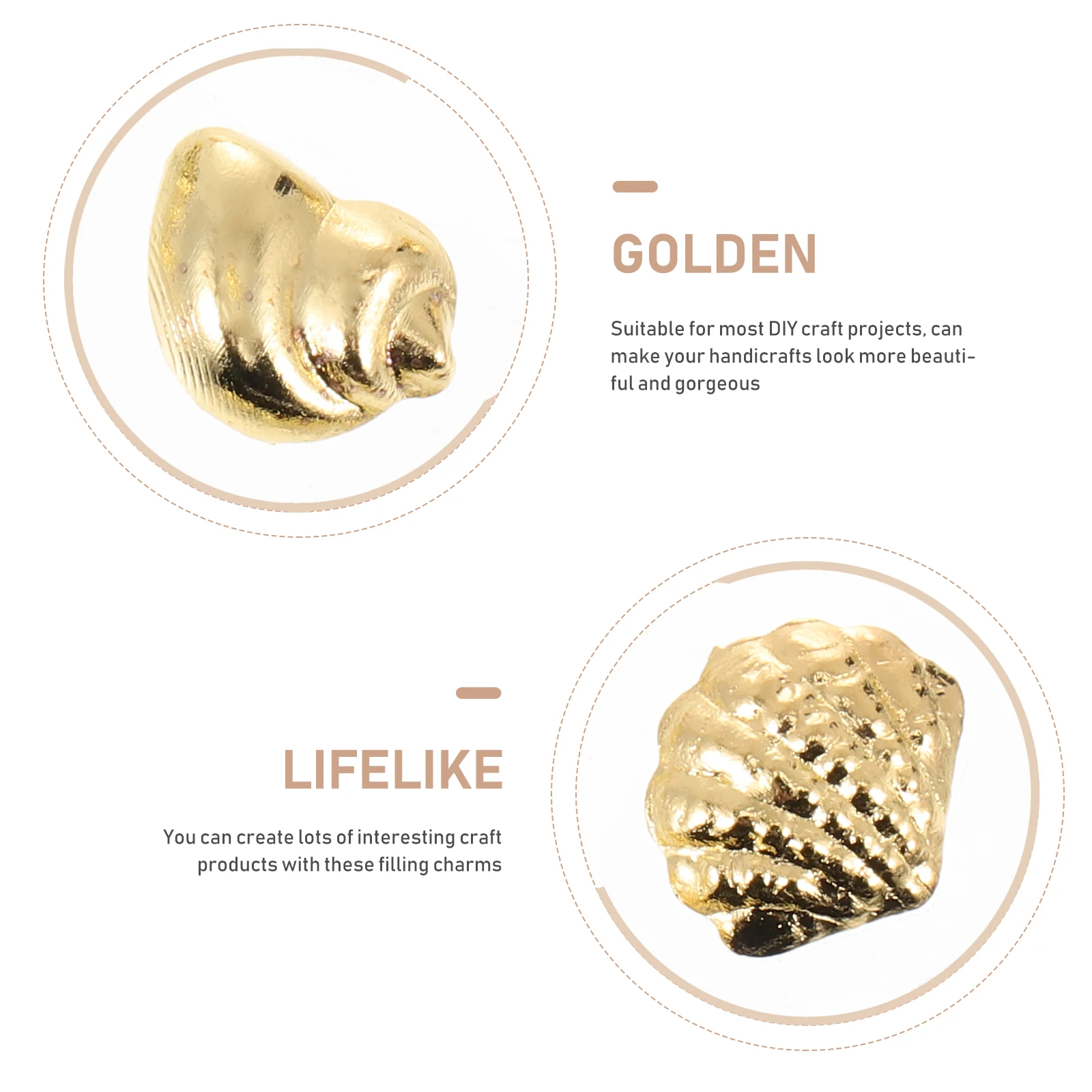 

3 Boxes Metal Alloy Stickers DIY Filling Charms Hand-Made Materials Craft Resin Fillers Jewelry Making Phone Cover Decors