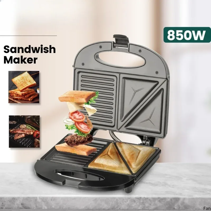 Electric Cake Pan Waffle Maker Toasters Sandwich Maker Thermostatic Grill Kitchen Multifunctional Cooking Tools