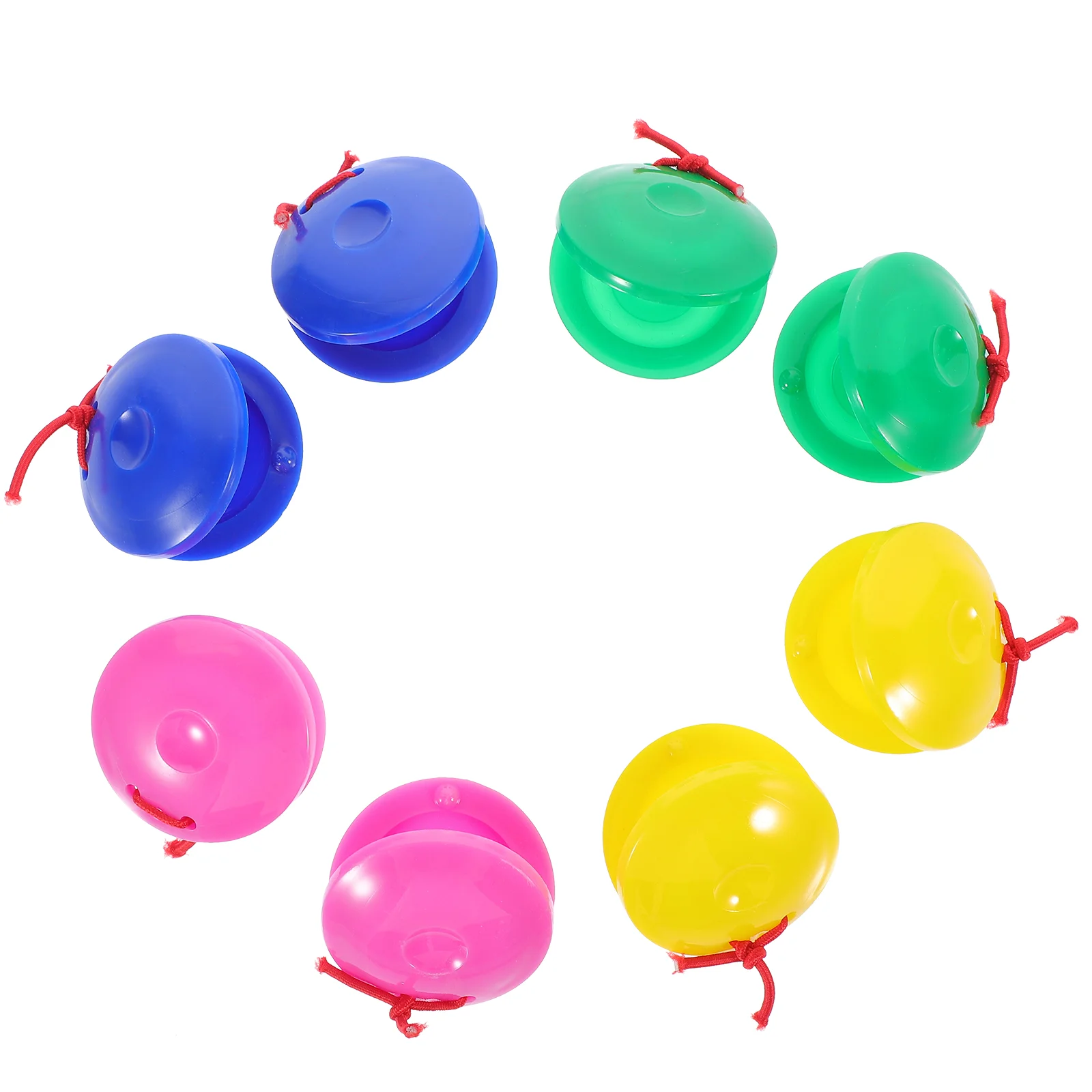 24 Pcs Percussion Soundboard Kids Toys Castanet Instrument Puzzle Pp Castanets Child