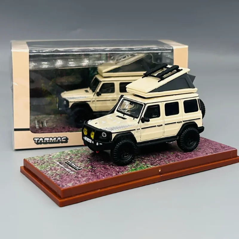 

TW 1/64 Scale G 63 Camping Alloy Car Model Simulation Toy desktop decoration Collection Gift Static Display