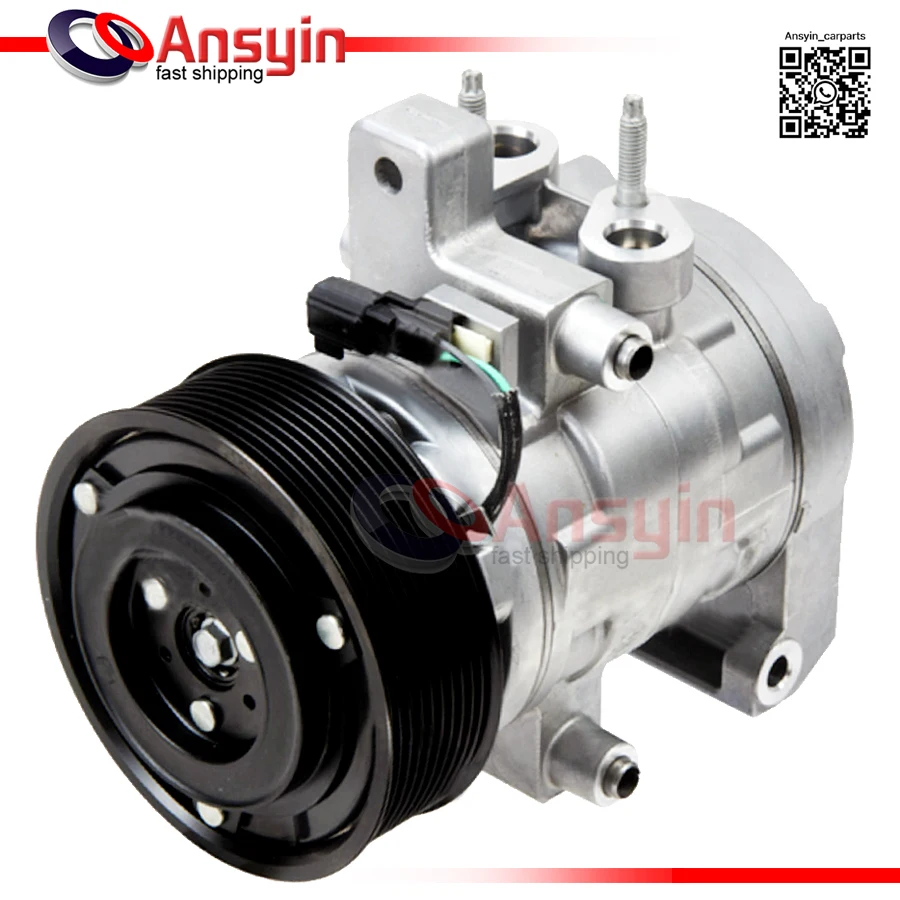 

AC Compressor For Ford Mustang 2010-2016 BR3Z19703C BR3V19D629AC AR3Z19703B AR3V19D629AD AR3V19497AC BR3Z-19703C BR3V-19D629-AC