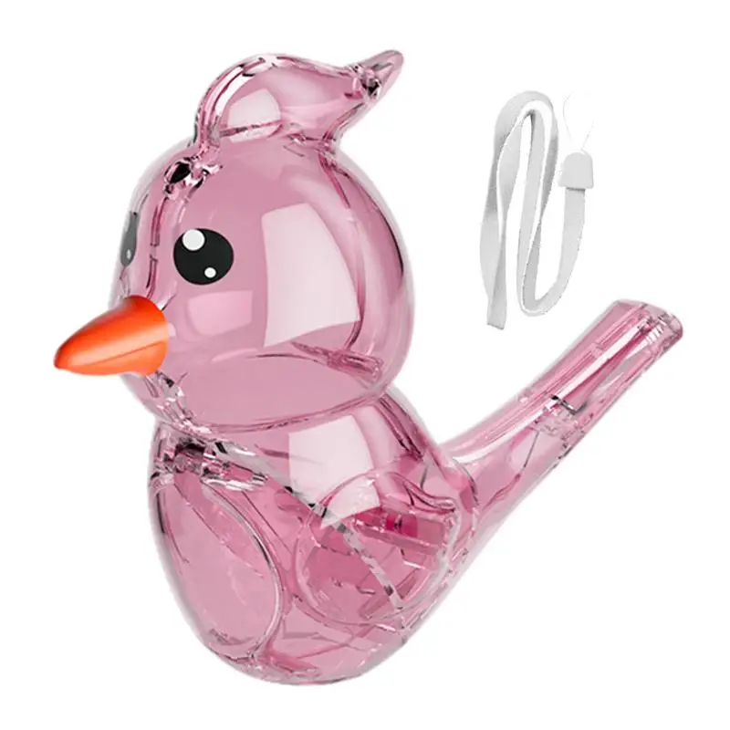 Bird Whistle Toy Water Filling Transparent Whistle Toys Creative And Fun Educational Toy For Kids Boys Girls Birthday And