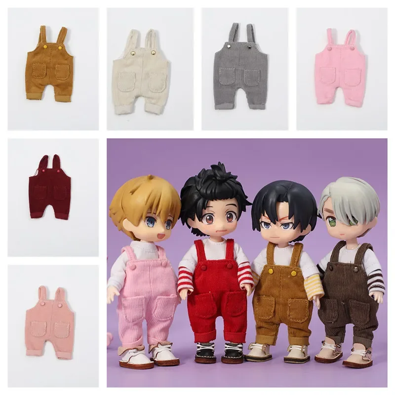 إكسسوارات دمي Body9 Obitsu 11 1/12 BJD Doll Bodysuit ملابس بألوان الحلوى حمالات عصرية متعددة الألوان لـ Ob11، Gsc، #3