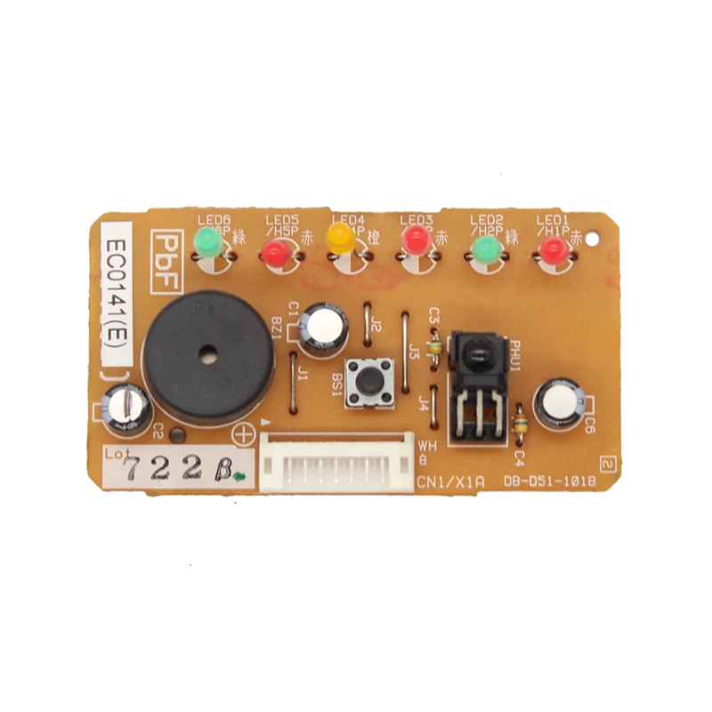 

Печатная схема в сборе EC0141 Номер детали 128949 J 2176439 Для внутреннего блока Daikin BRC7E530W8 BRC7EA531W новый и оригинальный