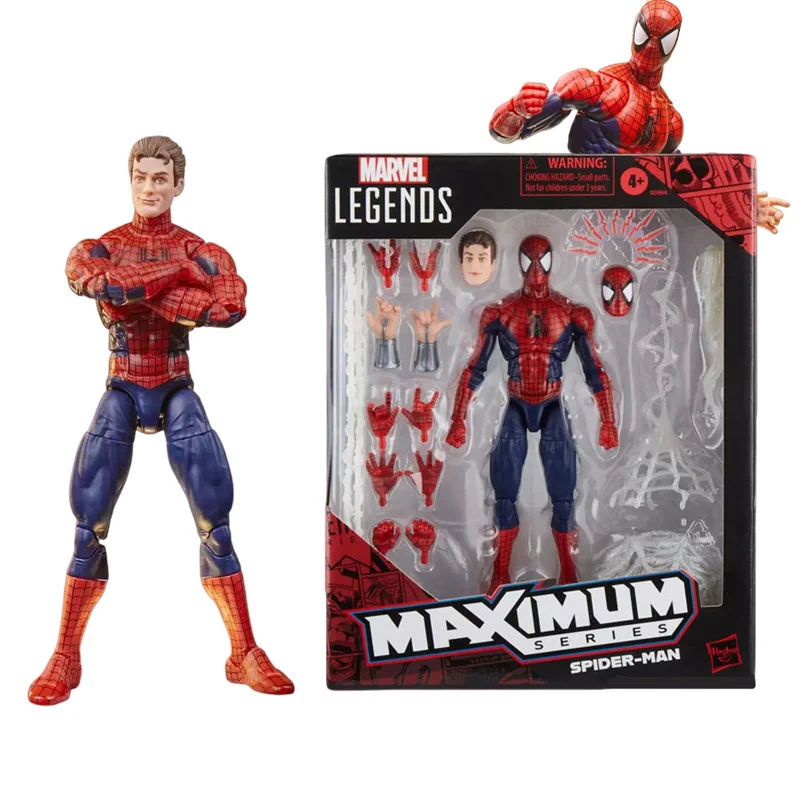 

ML Ultimate Maximum Series Spider - Man Action Figure 6 Inch High Quality Ko Collectible Model Doll Gifts In Stock