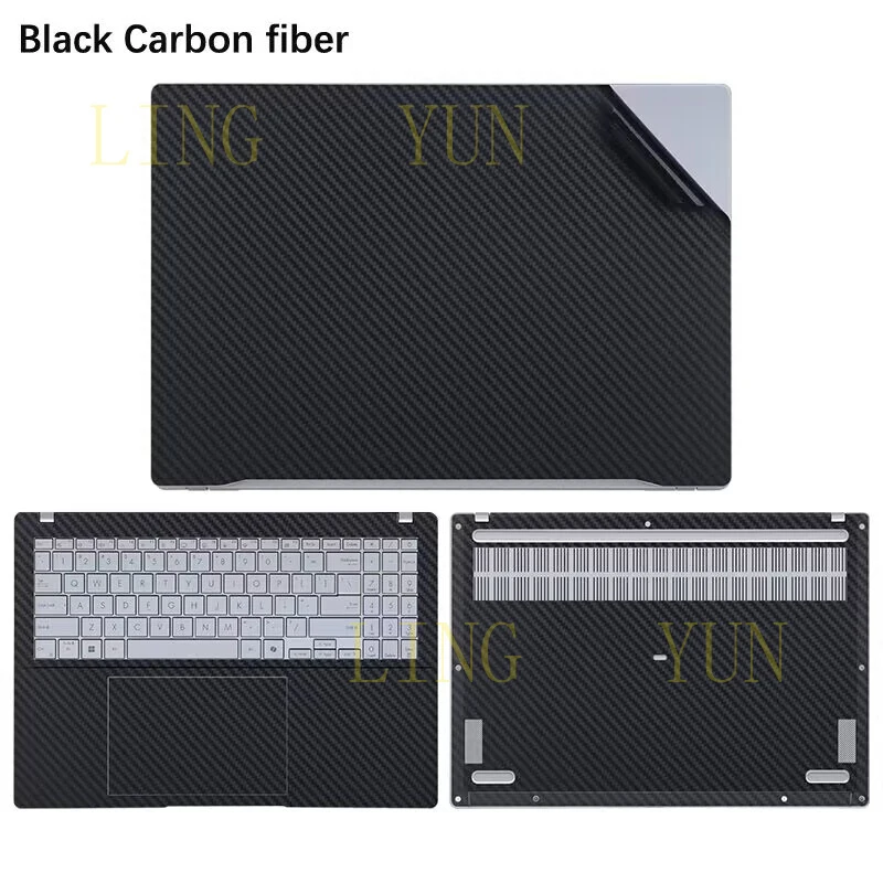 Z  Carbon Vinyl Sticker Skin Cover for ASUS VivoBook Pro 16 M5606W 2024 Laptop