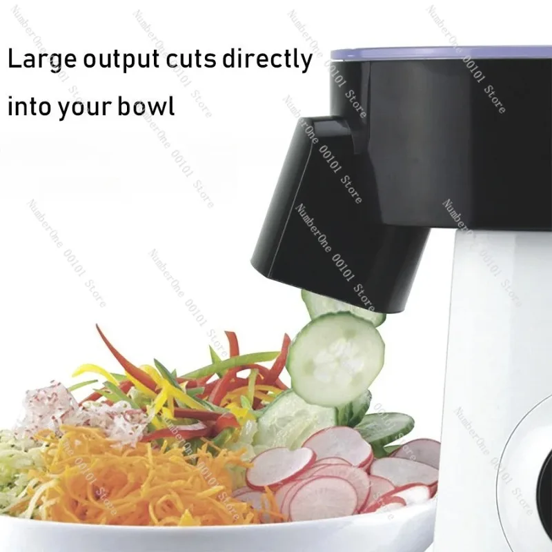 Multifunctional Automatic Salad Machine | Cheese & Vegetable Slicer and Shredder 5-in-1