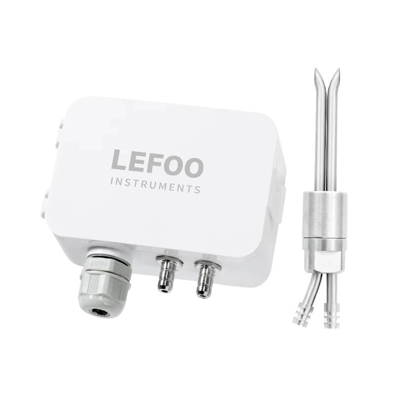 LFM109 Split‑Type Pitot‑Tube Wind‑Speed‑Sensor Digital‑Display High‑Temp Resistant Anti‑Clog Dust‑Proof Measuring Transmitter