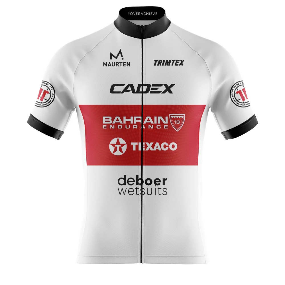 CADEX Cycling Jersey TRIMTEX Pro Race Short Sleeve Breathable BAHRAIN Road Bike Apparel