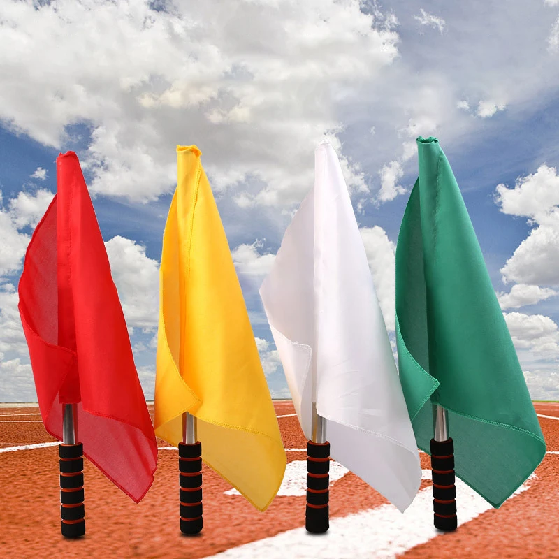 

Referee Flag Issuing Flag Signal Flag Competition Referee Specific Command Flag With Multiple Colors