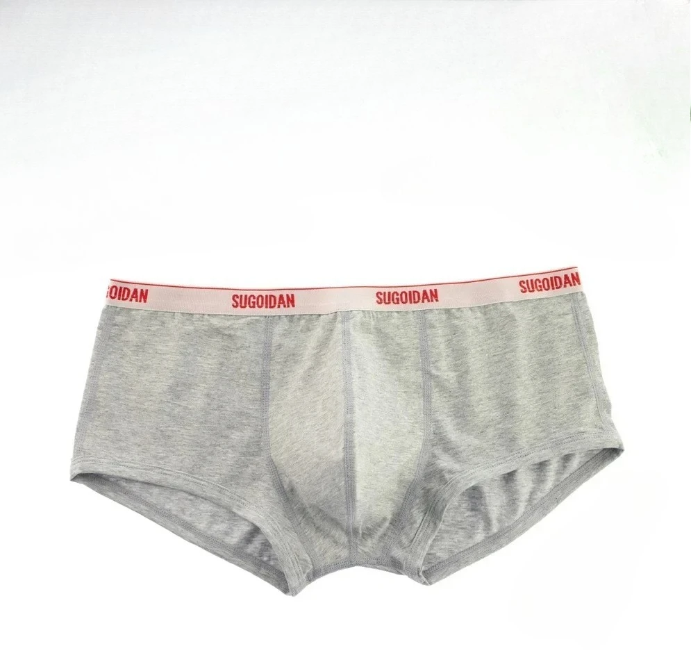 

Cotton Bulge Boxy Underwear for Men Stretch Breathable Sports Boxer Briefs Sexy Low Rise U Convex Pouch Tight Fit Comfort Trunks