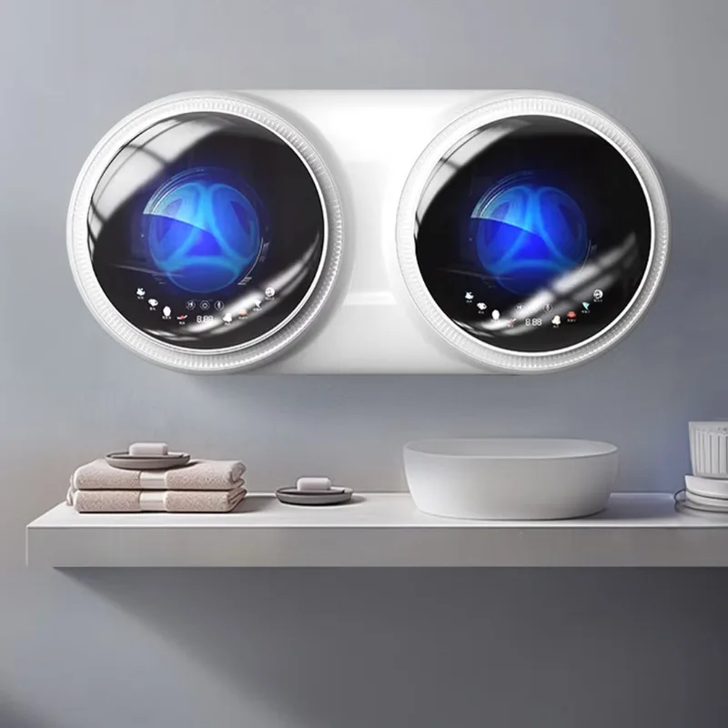 

Special for underwear, mini small wall-mounted double bucket, double warehouse sock washing machine artifact