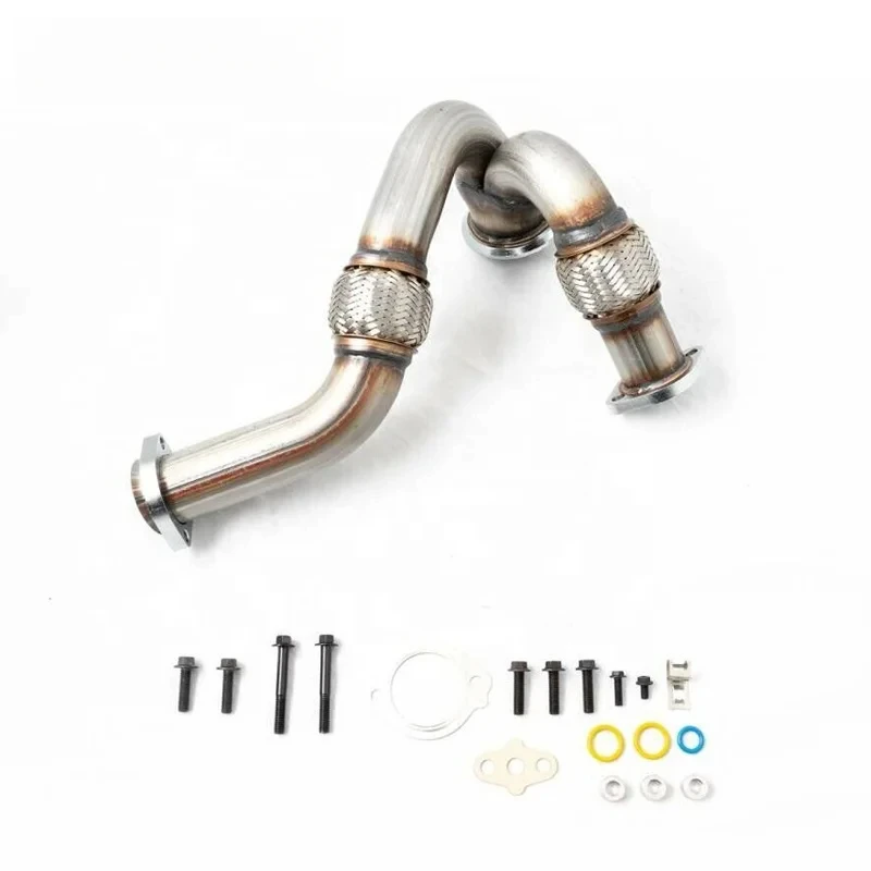 

Y-PIPE Up PIPE TURBO INSTALL KIT For 2003-2007 6.0 POWERSTROKE