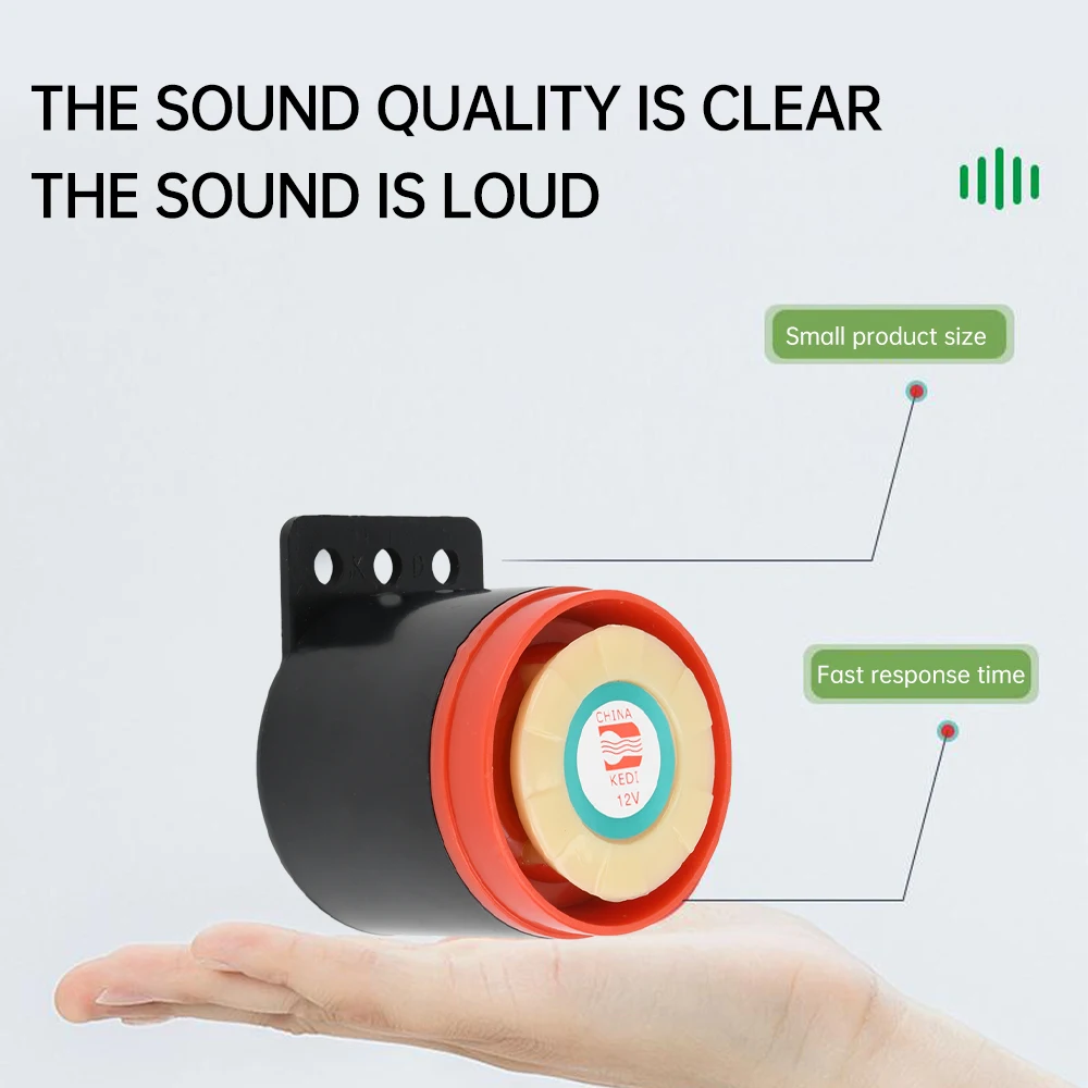 DC 12V/24V/220V SFB-55 High Decibel Active Buzzer Alarm Speaker Electronic Buzzes For Arduino Security Horn Anti-theft Device