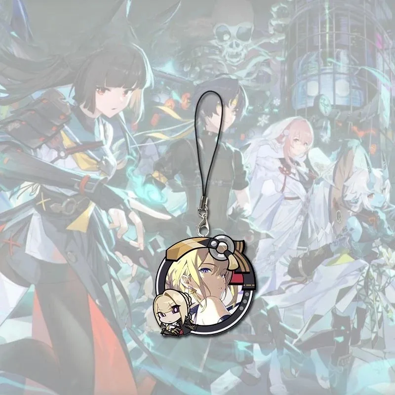 لعبة Zenless منطقة صفر سلسلة مفاتيح مصنوعة من الأكريليك Yixuan Ju Fufu Evelyn Hoshimi Miyabi Astra Yao Jane Doe Vivian قلادة الشكل حلية