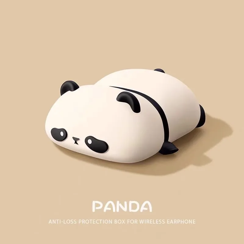Lying Panda For Airpods 1 2 3 4 Pro Pro 2 Pro 3 Silicone Earphone Case Accessories Cover