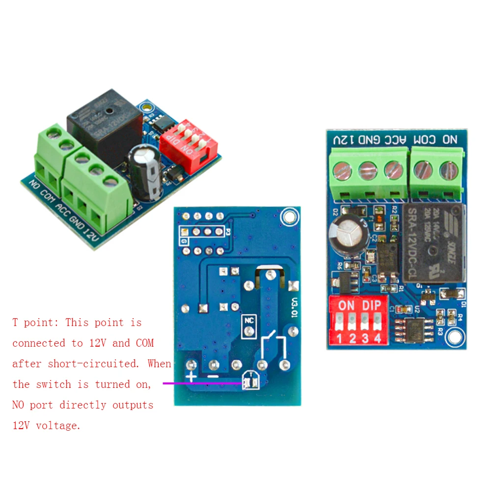 

Delay Relay Switch 68mA DC 0-14V AC 0-125V Output Control Voltage Time Adjustable Car Delay Controller Relay Module