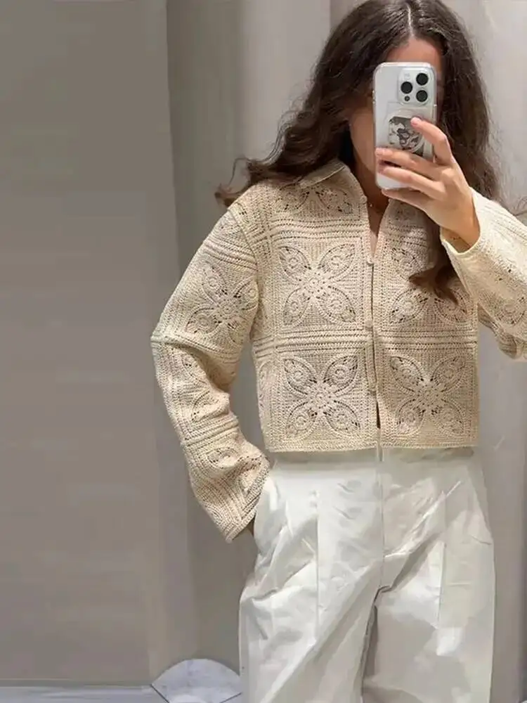 Malha oco para fora 2 peça define mulher outfit elegante crochê único breasted lapela superior cintura alta shorts senhora terno viajando j5vx