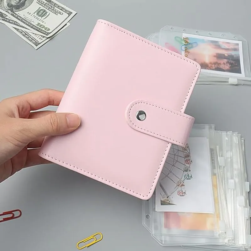 a7 binder budget money wallet Color cash envelopes for budgeting With Binder Budget Planner Organizer Loose-leaf Notebook