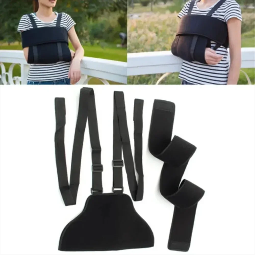 

Medical Adjustable Shoulder Strap Brace Immobilizer Wrist Elbow Forearm Support Strap Breathable Arm Wrist Fracture Sling