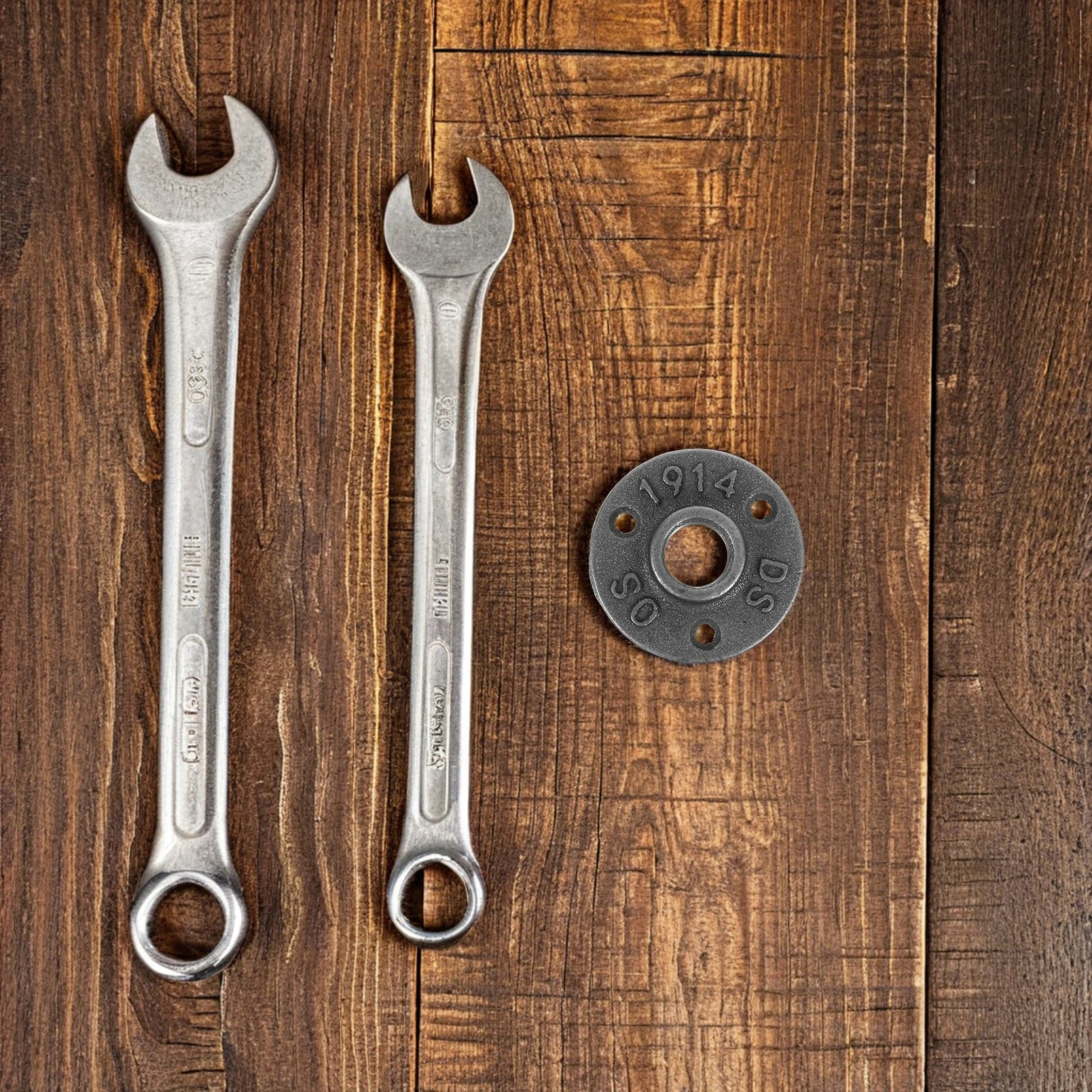 

10 шт. фланцевое основание с резьбой для пола, настенные фитинги, ковкий настенный утюг