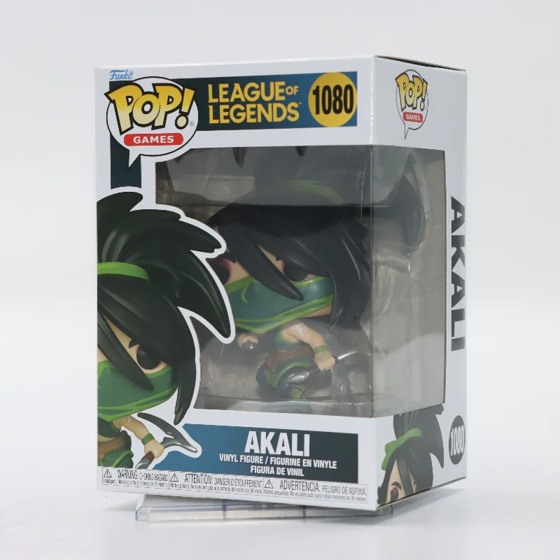 

Funko POP Original League of Legends LOL Game Series Akali Collectible Action Figure Model Toy for Boys Girls Kids Desktop Decor