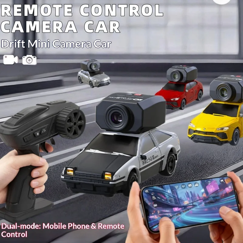 

Полнопропорциональная FPV RC дрифт-машина с камерой, электрическая, с управлением через приложение, мини-машинка для детей и мальчиков, для игр в помещении