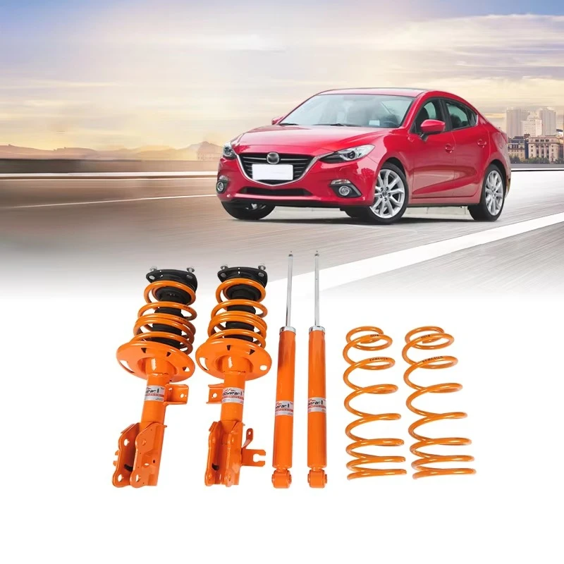 

Coil Spring Shock Absorber Kit for Mazda Axela Suspension Struts Auto Replacement Parts