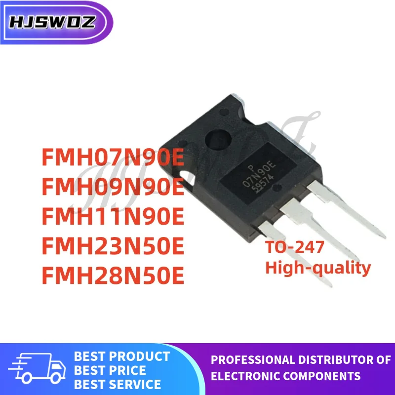 5PCS/ FMH07N90E FMH09N90E FMH11N90E FMH28N50E FMH23N50E 07N90E 09N90E 11N90E 23N50E 28N50E TO-247 Transistor New