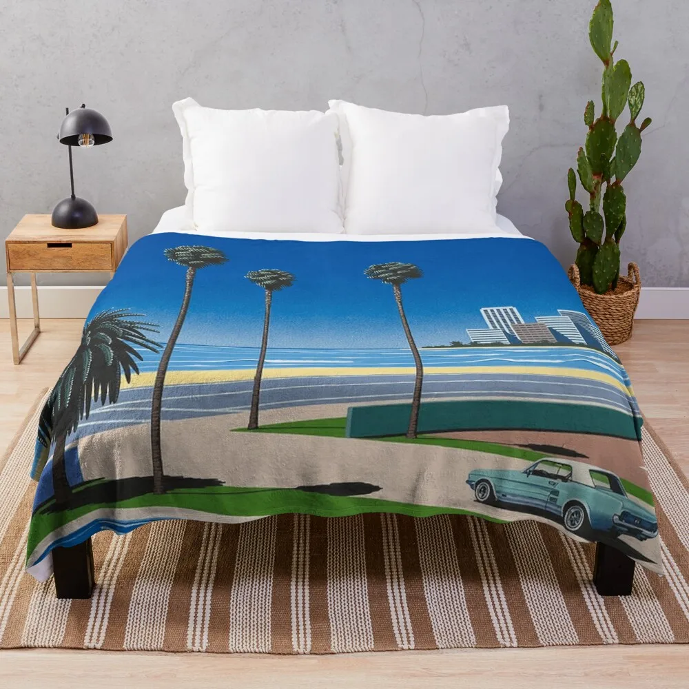 hiroshi nagai Throw Blanket Personalized Gift Luxury Sofa Throw Large Blankets