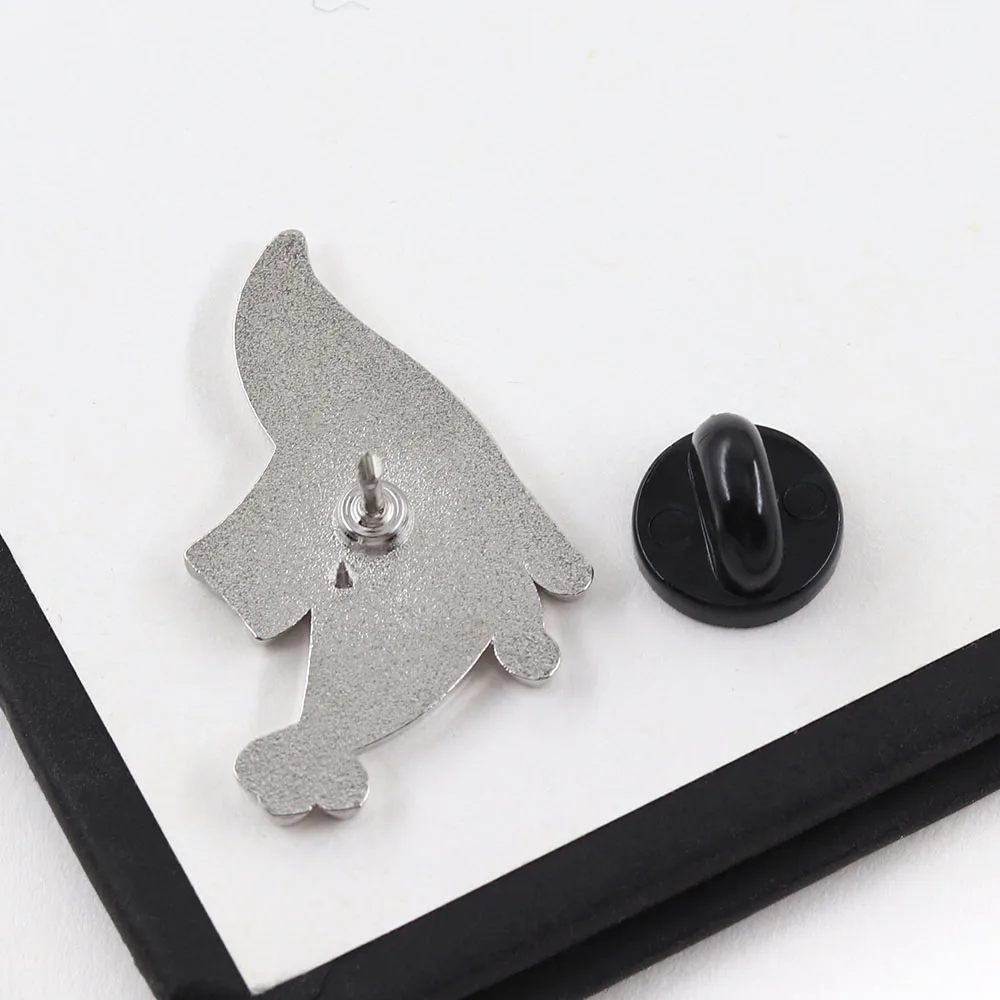 Kreative, niedliche fliegende Vogel-Broschen, minimalistische nordische blaue Vogel-Emaille-Anstecknadeln, Volkskunst-Tierabzeichen, Rucksack-Reversnadel, Schmuckgeschenk – Detail 3