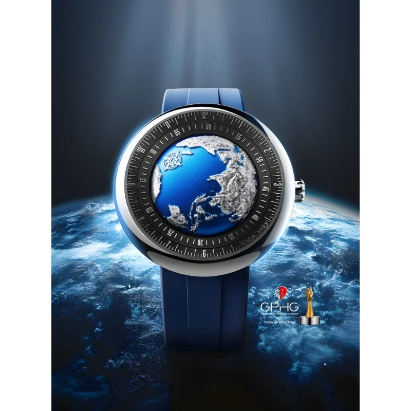 1989-Blue Planet II Mechanical Watch Won The GPHG International Award Men's Watch