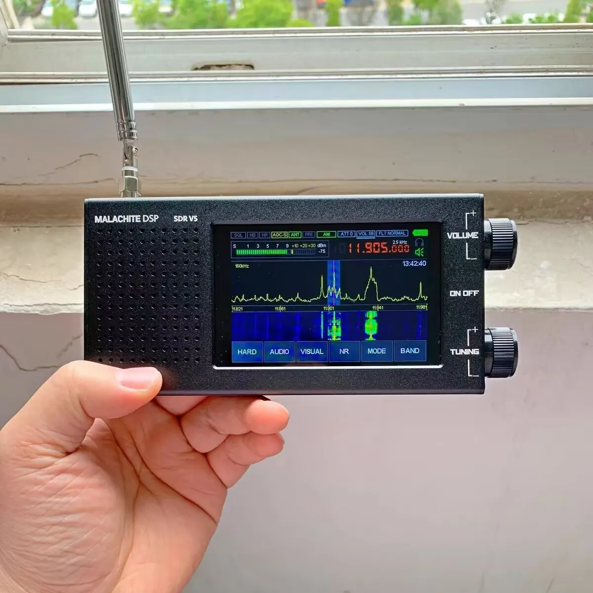 Nuevo Receptor de Radio Malachite SDR DSP V5 con opción 1.10d Firmware Radio