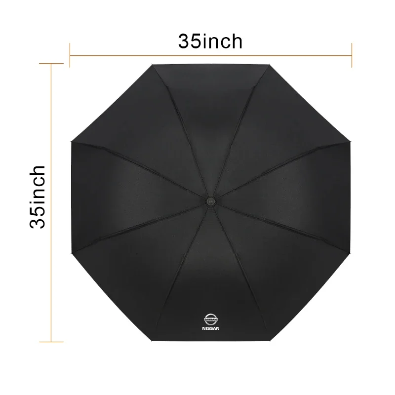 Car Portable Sunshade Automatic Folding Umbrella Bucket for Nissan Nismo Almera Tiida Juke Teana Qashqai 350Z X-Trail Navara