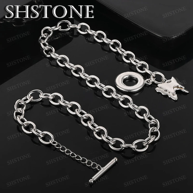 

Fine 925 Sterling Silver Butterfly Necklaces O Chain For Women Wedding Banquet Party Jewelry Birthday Gift Fashion Accessories