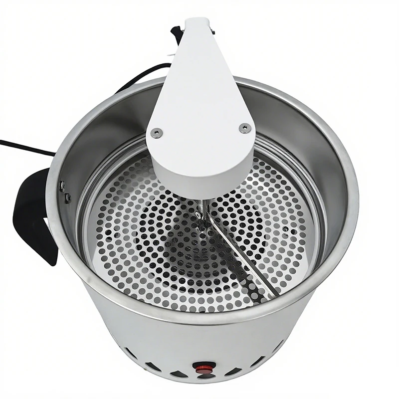 5mm Sieve Large Suction Home Roasted Bean Cooler 600g Rotating Coffee Bean Cooling Machine
