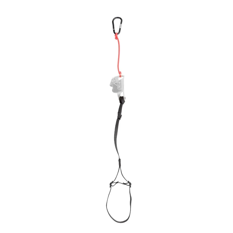 Running Rope Knee Type Auxiliary Ascender Pedal with Firefighting Exploration Cave Climbing Auxiliary Walking Rope