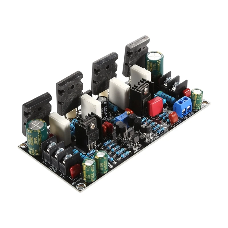 

Advanced 200W Single Channel Amplifier Board 1943+5200 Module Powerful for Speaker