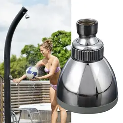 Replacement 360 degrees Rotate Adjustable Round Top Shower Head Bath Bathroom Accessories Top Spray Water Saving Shower