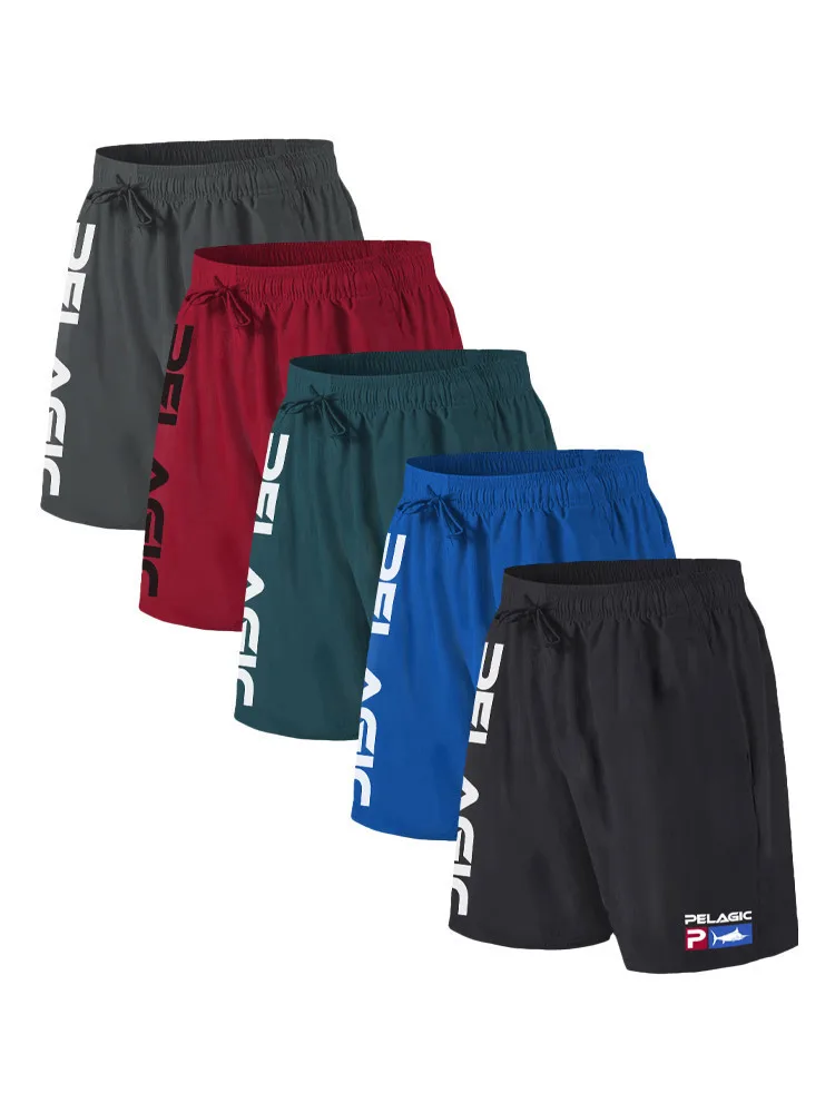 Zomer Heren Strandbroek Ademende Mesh Stof Pelagische Kwart Short Basketbal Joggingbroek Badminton Broek Tennisshort